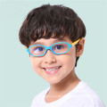 Silica Gel Soft Kid Eyeglasses Multicolored Optical Frame anti blue light